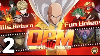 OPM God Punch Gameplay Part 2 | Saitama - One Punch Man New Mobile Game (Android/iOS)