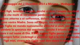 preview picture of video 'Medjugorje Messaggio del 2 Dicembre 2014 a Mirjana'