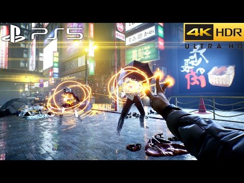GhostWire: Tokyo (PS5) 4K 60FPS HDR Gameplay - (PS5 Version)
