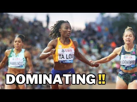 Marie-Josée Ta Lou is just UNSTOPPABLE !! II Women's 100m Diamond League Lausanne