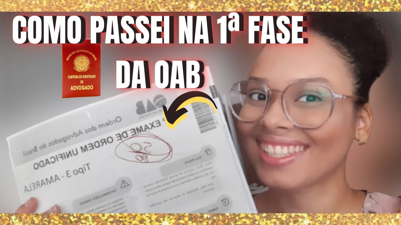 Como passar na primeira fase da OAB sozinho e sem cursinho em 2023
