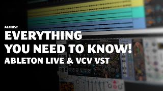 Video thumbnail for How to use VCV 2 VST with Ableton Live 11 Suite by Omri Cohen