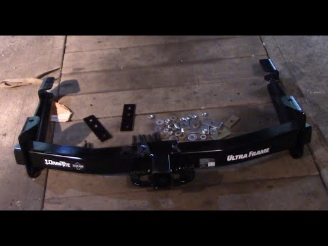 Draw-tite 41944 trailer hitch installation for 2002 GMC Sierra
