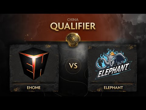 EHOME vs Elephant Game 2 - TI10 CN Qualifiers: Grand Finals w/ Black^ & Bkop