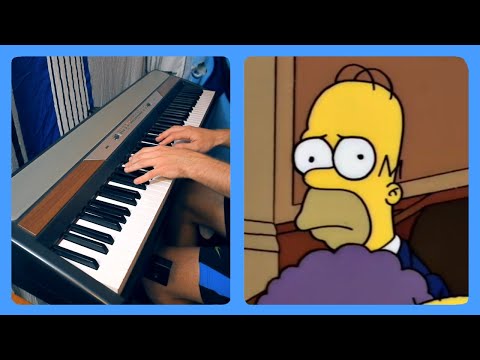 I Know You Can Read My Thoughts, Boy (The Simpsons) Piano Dub Video