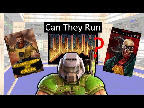 Doom recreated in 'Brutal Half-Life' & 'HL Alpha in GOLDSrc' Mods