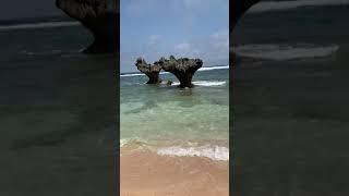Okinawa heart rock🌊