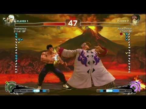 Ryukichikun [Fei] vs chobixinco [Rufus] SSF4 Japanese Online Ranked Matches - Xbox Live