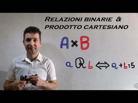 1/2 - Binary relations and Cartesian product