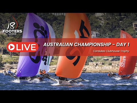 18ft SKIFFS -  Australian Championship -  Day 1