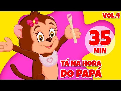 Tá na Hora do Papa Vol. 4 - Giramille 35 min | Desenho Animado Musical