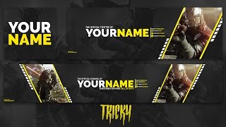 Free Infinite Warfare Revamp Template (Photoshop)