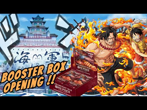 PARAMOUNT WAR IS HERE ONE PIECE CARD GAME BOOSTER BOX OPENING【ワンピースカードゲーム】