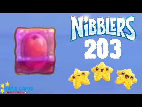 Nibblers - 3 Stars Walkthrough Level 203