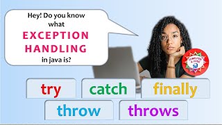 Hey! Do you know what EXCEPTION HANDLING in java is? try catch finally throw throws
