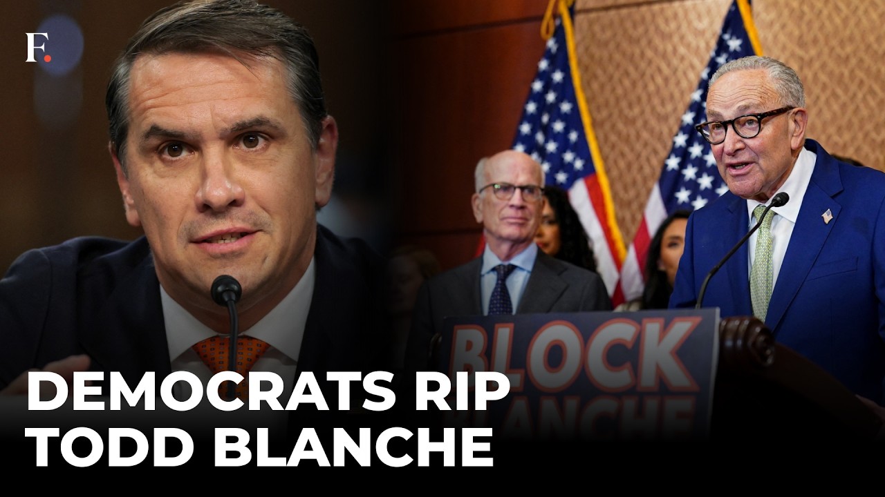 DoJ Chief Todd Blanche Faces Democratic Firestorm Over Epstein Files & Trump Ties