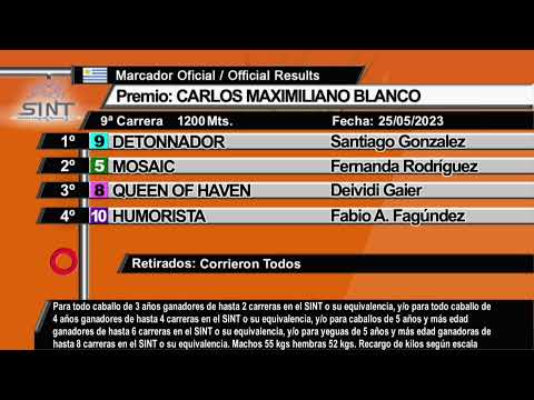 SINT- PAYSANDU - 25 DE  MAYO 2023