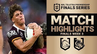 Download lagu NRL Highlights | 2025 NRL Match Highlights | Broncos v Panthers | Finals Week 3 mp3