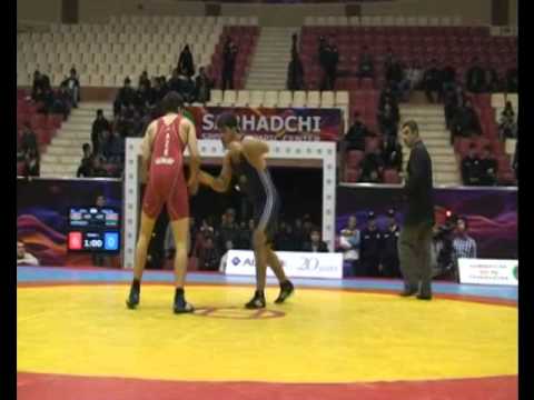 AC2013 / Hacimurad Baghmanov - Ceyhun Aliyev / GR 74 kg - bronze medal match