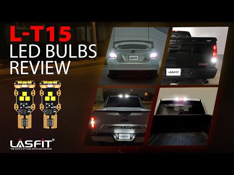 [Review&Install] T15 LED Bulbs Backup Reverse Light & Truck Cargo Third Brake Light