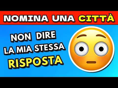 NON DIRE LA MIA STESSA RISPOSTA  🤔 MEGA CHALLENGE #6