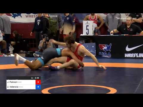 86 Kg Prelims Jeff Palmeri Unattached Vs Zahid Valencia Sunkist Kids Wrestling Club
