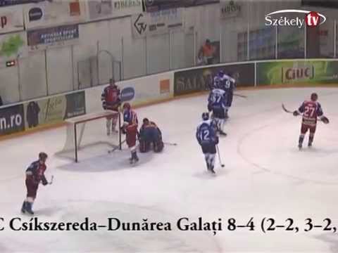 HSC Csíkszereda–Dunărea Galați (8–4)