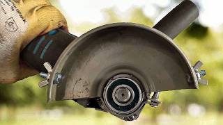 This guy has upgraded his angle grinder! It's an amazing idea