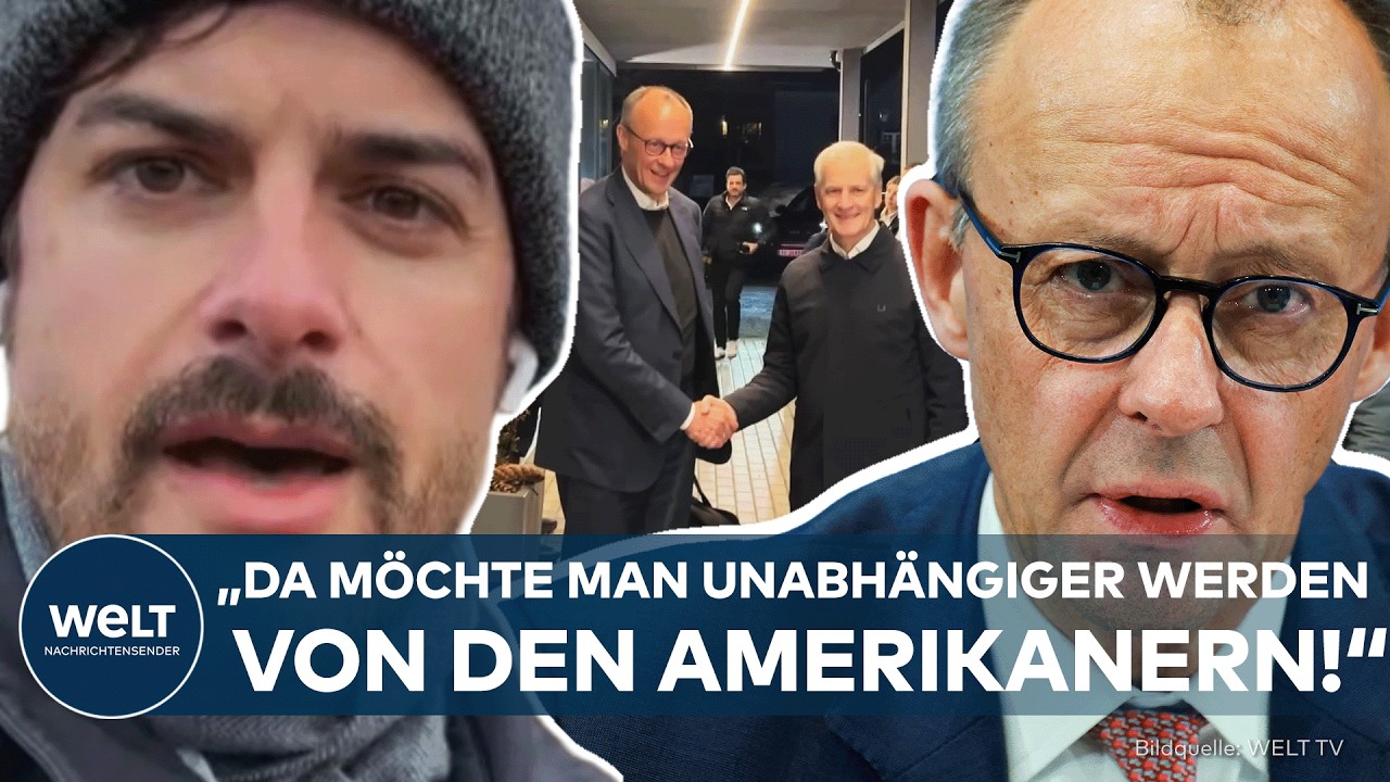 MERZ IN NORWEGEN: „Da möchte man unabhängiger werden von den Amerikanern!“ Darum geht es beim Besuch