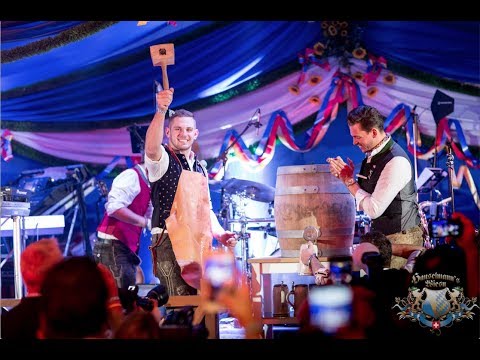 Oktoberfest Zürich 2017 - O'zapft is mit einem Schlag! - Schwinger Remo Käser an Hanselmann's Wiesn