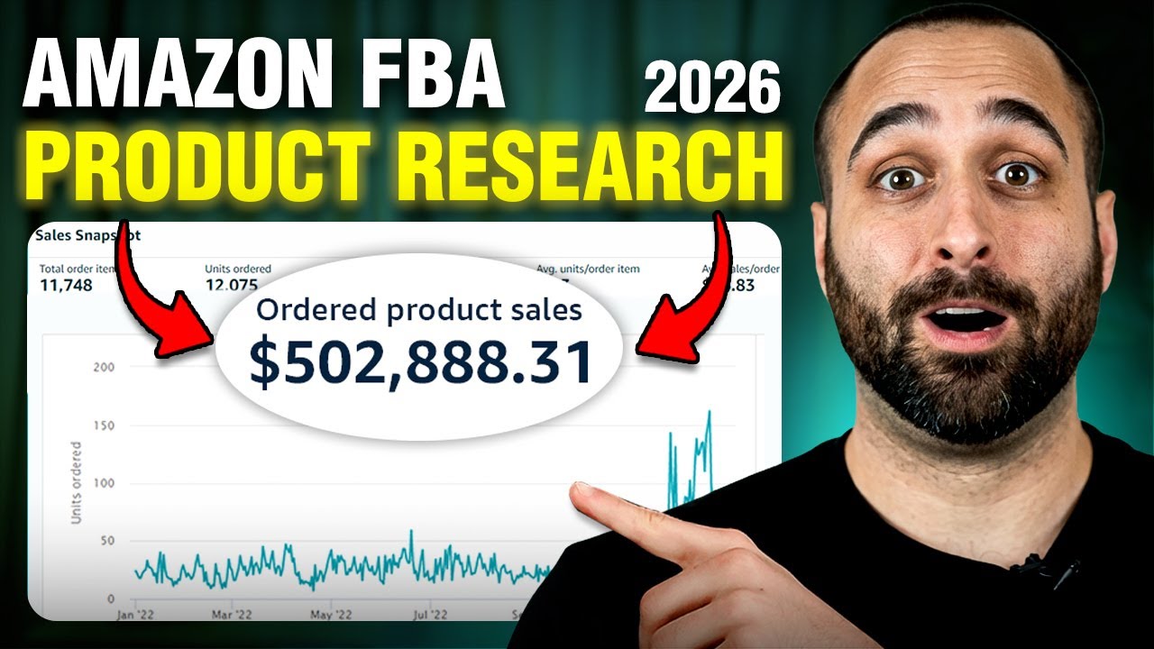 Amazon FBA COMPLETE Product Research Tutorial 2026