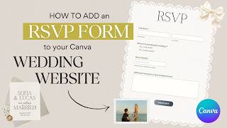 3 ways to add a RSVP form to your Canva Wedding Website (2026)
