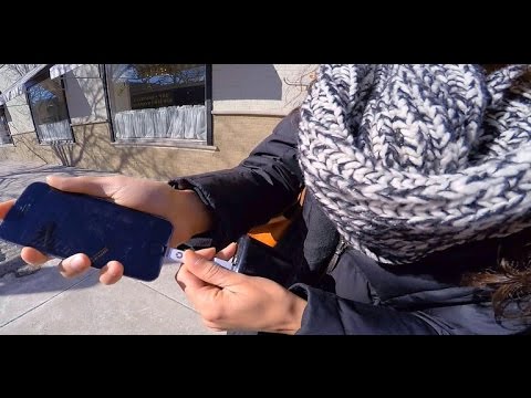 AMPY charges phones through body's movement