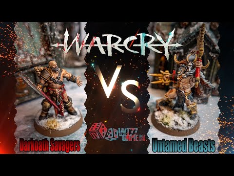 Battle Report Warcry : Darkoath Savagers VS Untamed Beasts