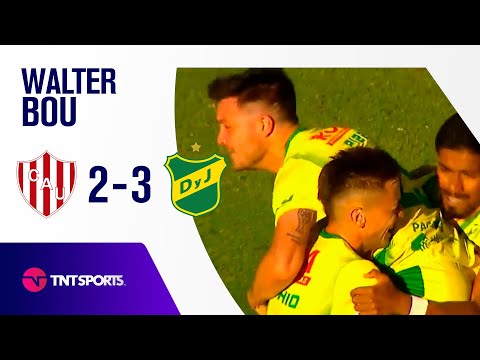 ¡DOBLETE DE WALTER BOU PARA EL TERCERO DEL HALCÓN! ⚽| Unión SF 2-3 Defensa y Justicia