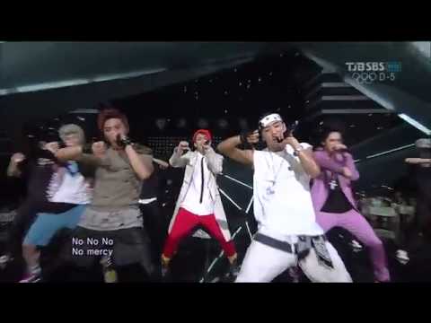 HD 120722 B A P   No Mercy @ Inkigayo   YouTube