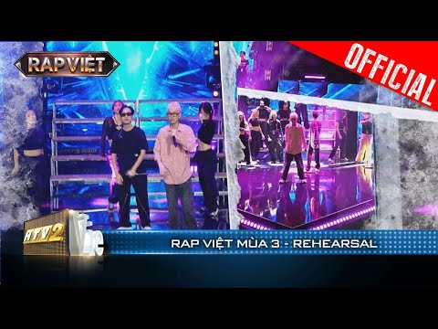 REHEARSAL: Double2T nhảy vũ đạo tạo nét của JustaTee, Andree Rhyder phối hợp cực chuẩn|Rap Việt 2023