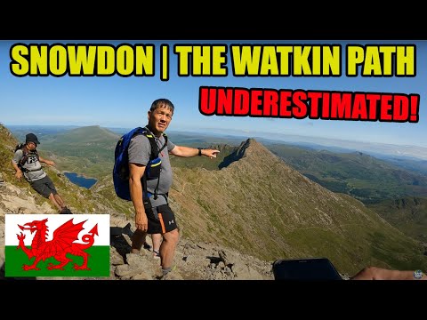 We UNDERESTIMATED hiking SNOWDON via The Watkin Path | FULL POV Experience up Wales mountain 🏴󠁧󠁢󠁷󠁬󠁳󠁿