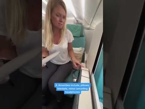 Como é a classe KOREAN AIR BUSINESS. *Apresentam aviões B787 e A330