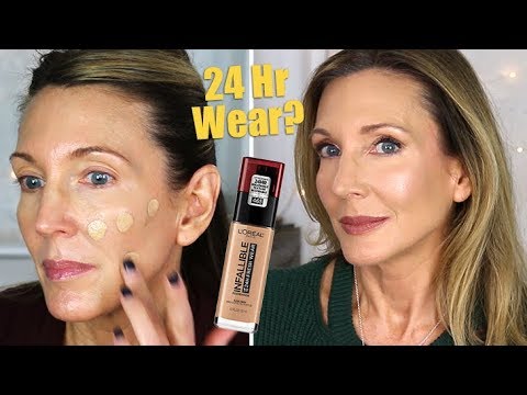 Foundation Friday Over 50 | L'Oreal 24H Fresh Wear!
