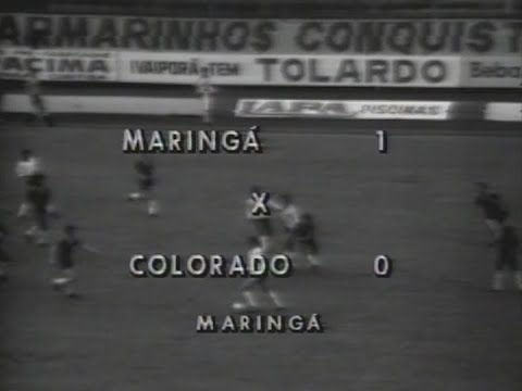 Grêmio Maringá 1 x 0 Colorado | Campeonato Paranaense 1980