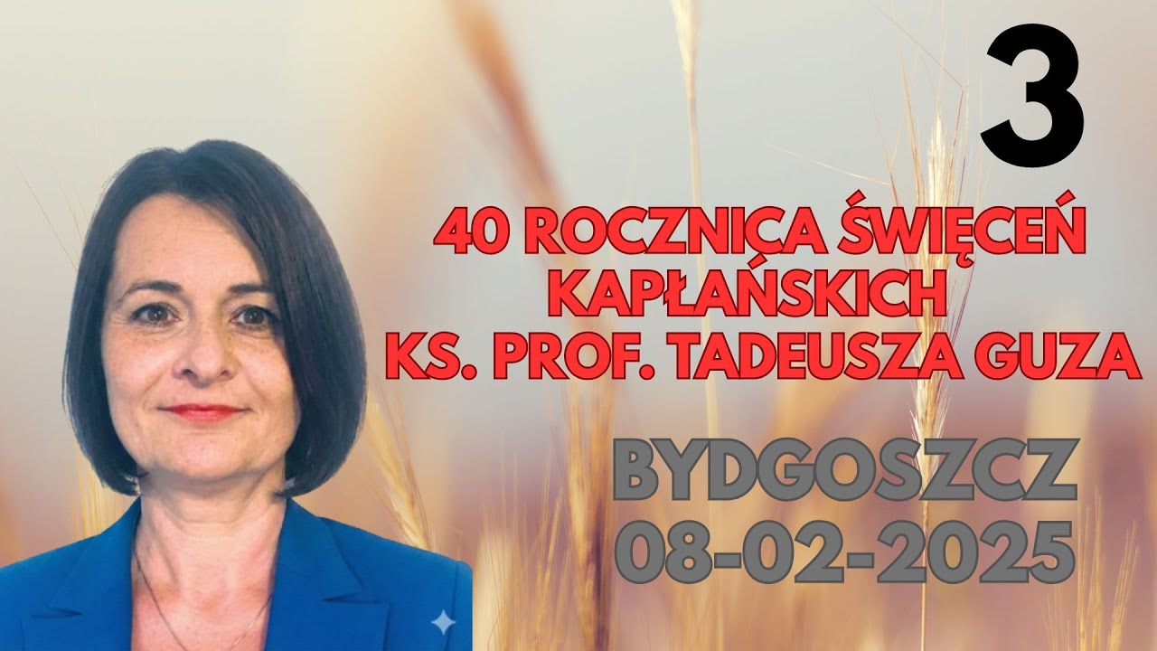 Wierność Prawdzie i Krzyżowi – 40 Lat Kapłaństwa ks. prof. Tadeusza Guza — Wystąpienie dr Jolanty Hajdasz o "mowie nienawiści" w prawie