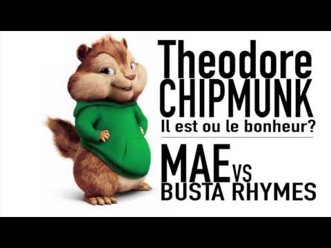 Theodore Chipmunk   Il est ou le bonheur? (Mae vs Busta Rhymes bootleg)