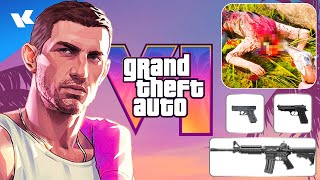 GTA 6 WEAPONS AND GORE! Everything We Know SO FAR!