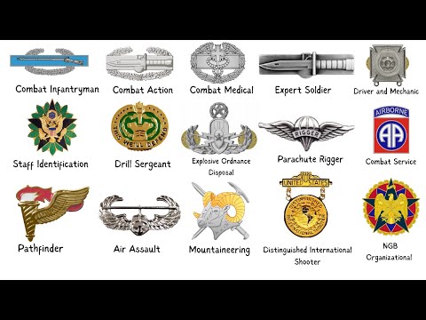 Every U S Army Badge Explained in 10 minutes