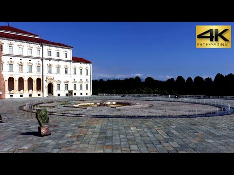 Palace of Venaria, Venaria Reale, Turin, Piedmont, Italy UHD 4K