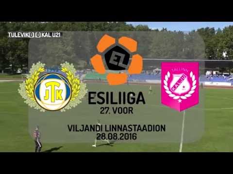 27. voor: Viljandi JK Tulevik - Nõmme Kalju FC U21 5:0 (2:0)