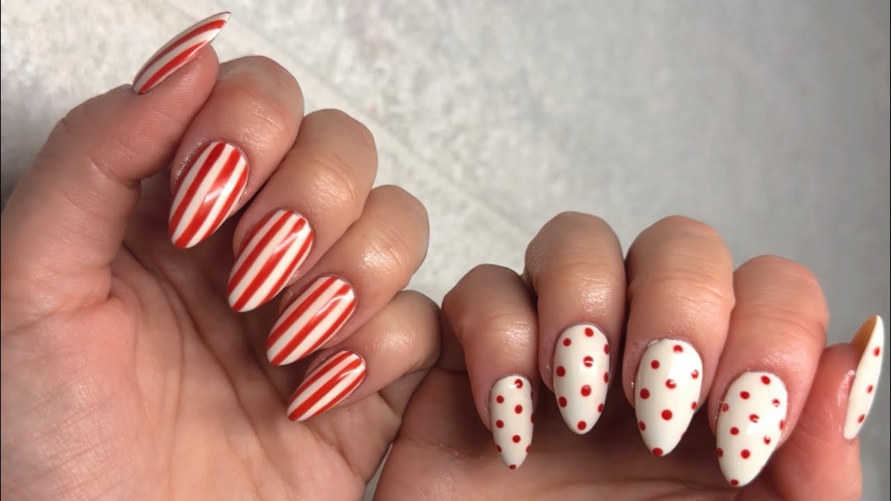 CHRISTMAS NAIL DAY 💌 self-taught | at-home | full tutorial