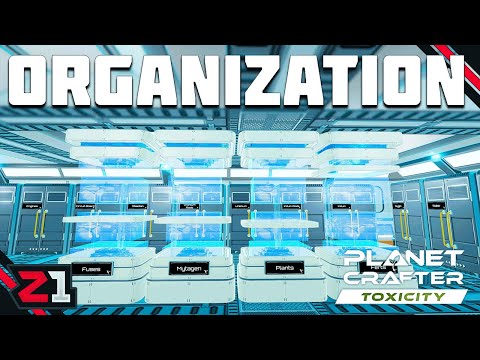 NEW Base Location And Organization ! Planet Crafter Toxicity DLC