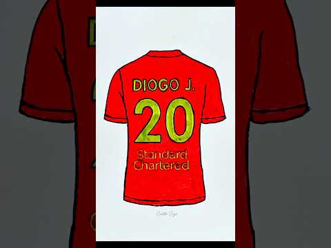 Forever in Our Hearts – Diogo Jota Kit Artwork! #cuddlecogs #youtubeshorts #shorts